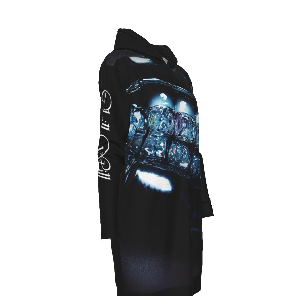 All-Over Print Women's Long Hoodie